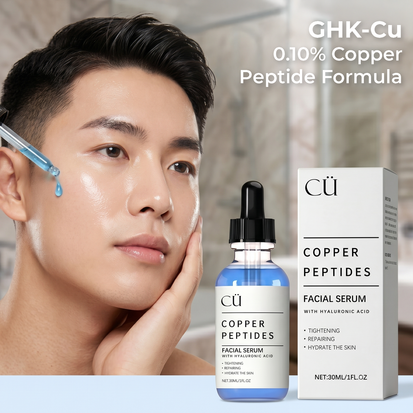 Copper Peptides (GHK-Cu) Facial Serum